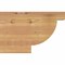 Ekena Millwork Alpine Smooth Rafter Tail, Western Red Cedar, 3 1/2"W x 12"H x 18"L RFT04X12X18ALP00SWR - alternate 3